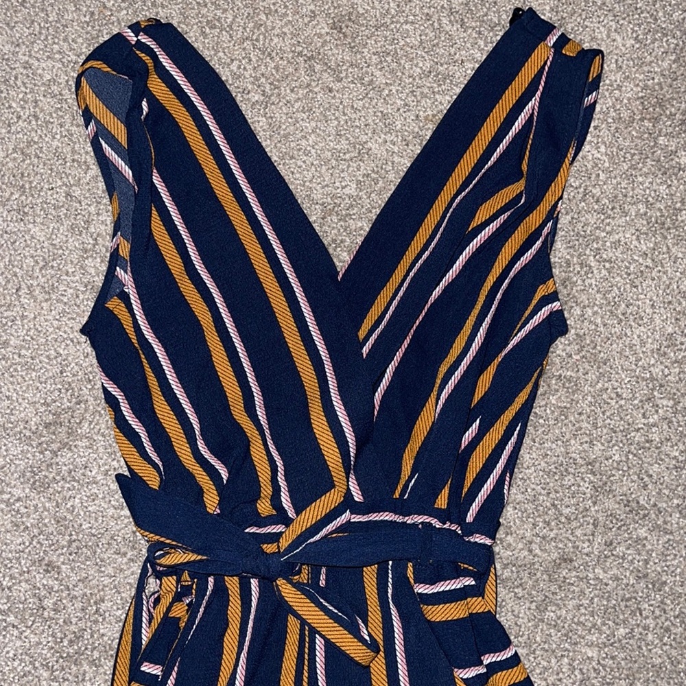Striped Jumpsuit
